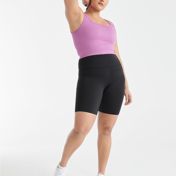 Knix Good to Go Seamless Crop Tank - M Ltd Edition Pink Sorbet - Picture 3 of 4